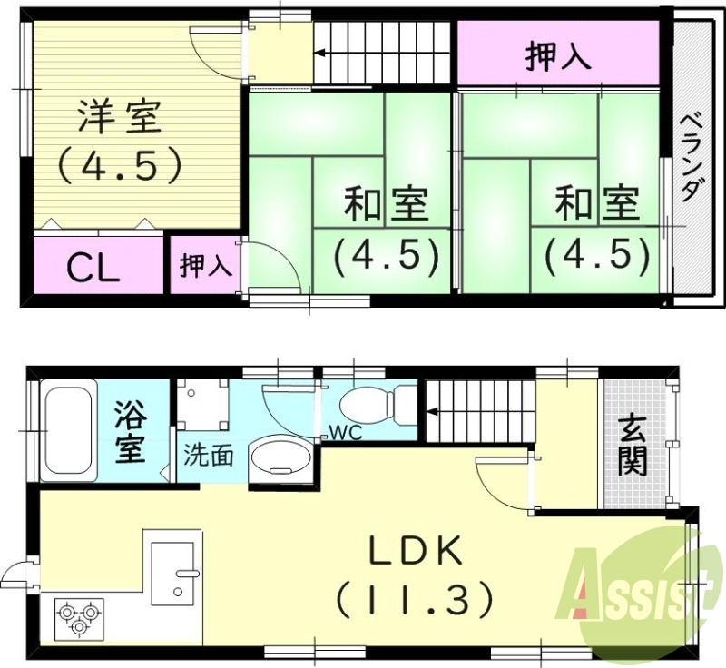 間取図
