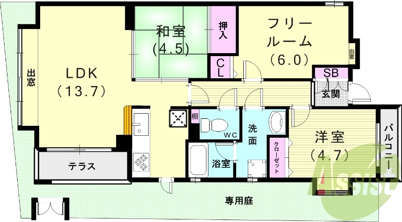 間取図