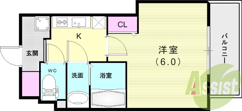 7階の間取り図