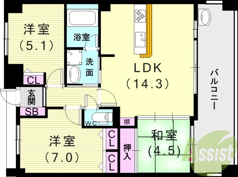 間取図