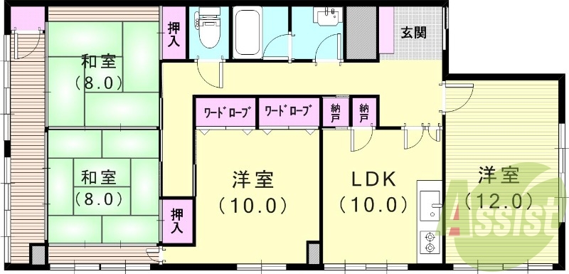 間取図