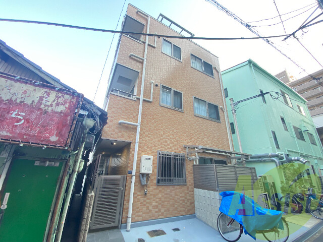 中天マンションの外観