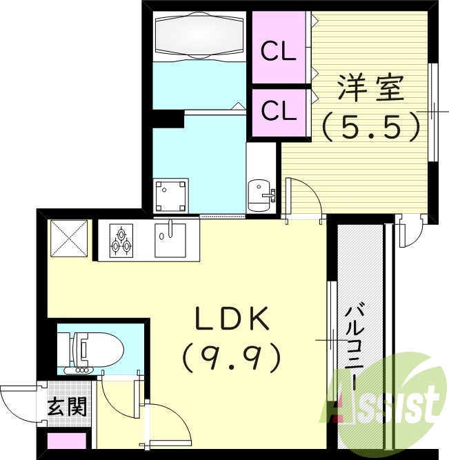 間取図