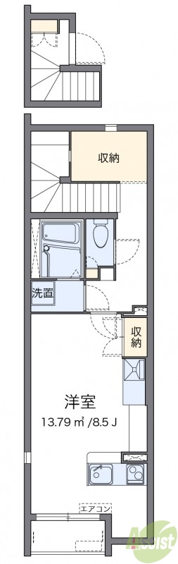 代表的な間取のため実際の間取とは異なる場合があります