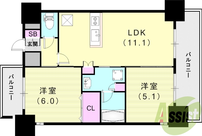 間取図