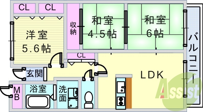 間取図