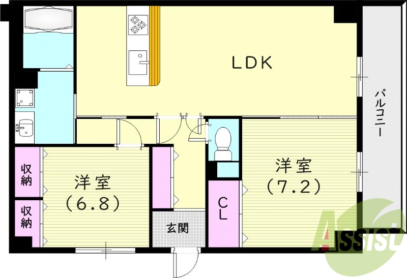 間取図