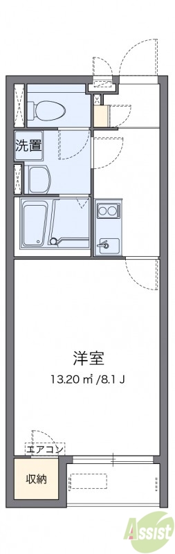 代表的な間取のため実際の間取とは異なる場合があります