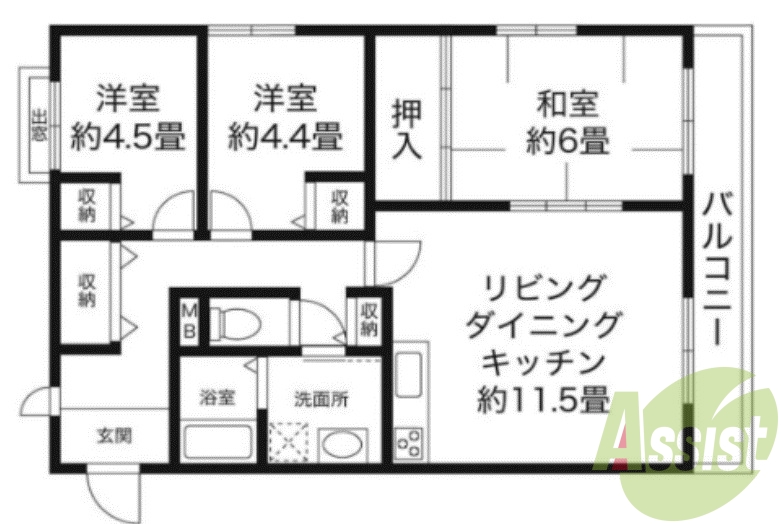 間取図