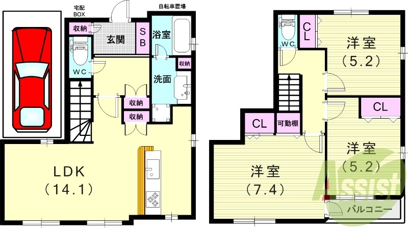 間取図