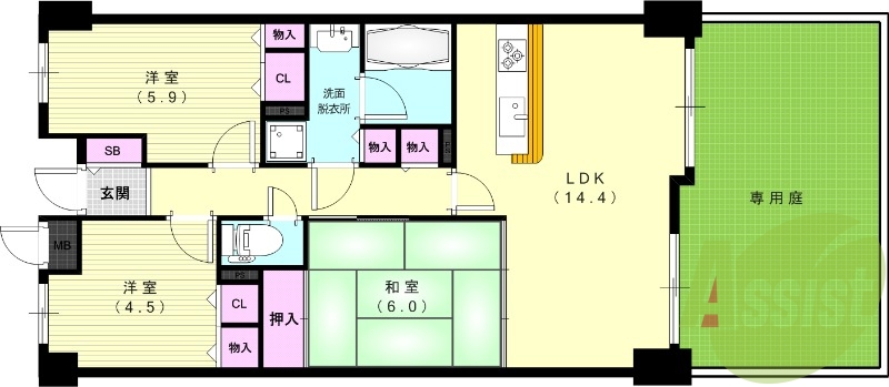 間取図