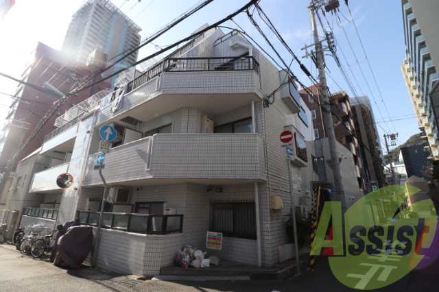 ライオンズマンション新神戸の外観