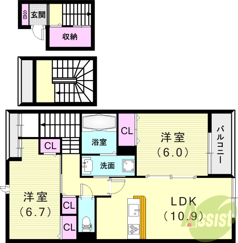 間取図