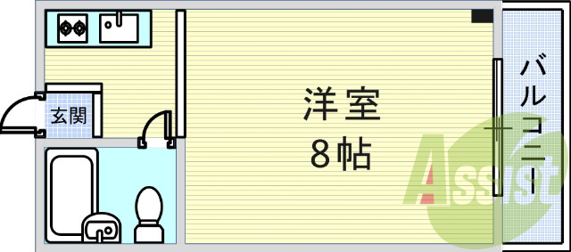 3階の間取り図