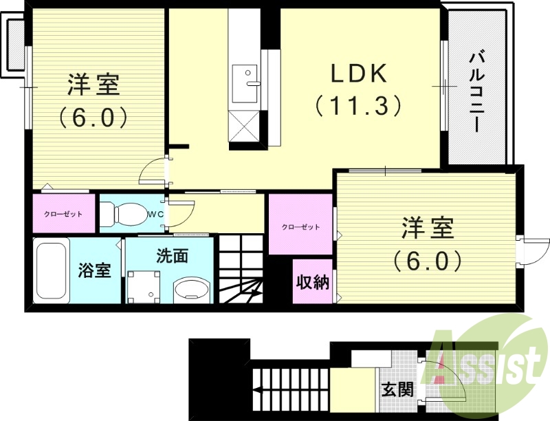 間取図