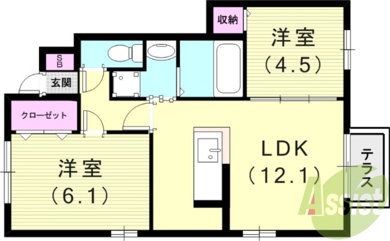 間取図