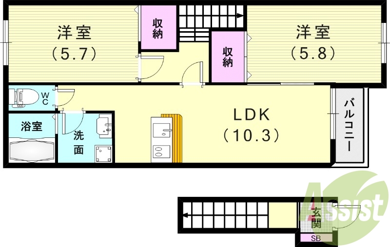 間取図