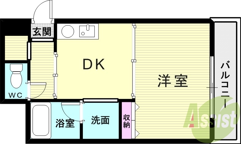 3階の間取り図