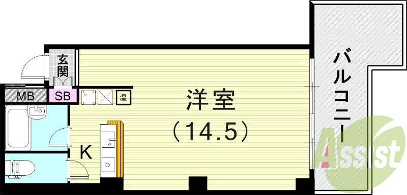 3階の間取り図