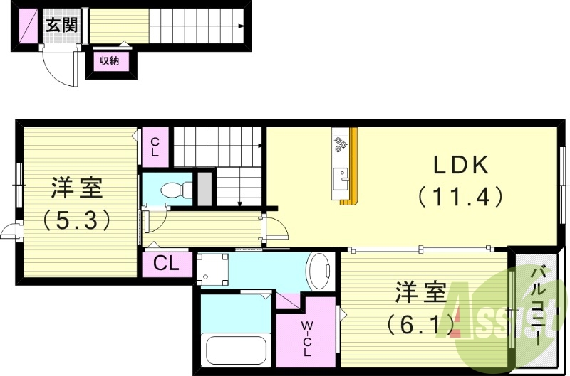 間取図