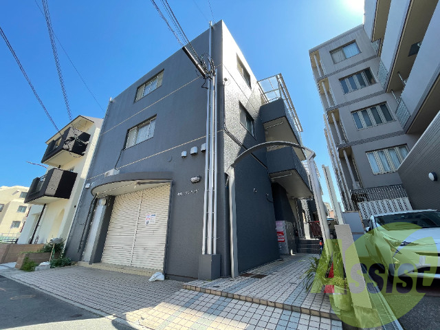 桂尾山サンハイツの外観