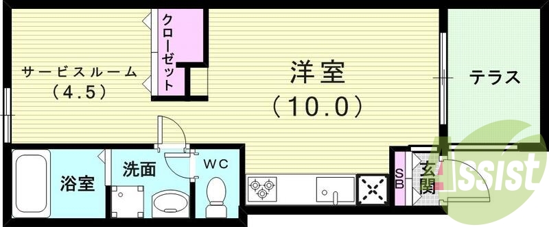 間取図