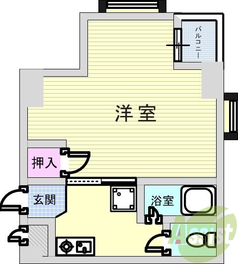 明るいお部屋でゆったりとした生活を