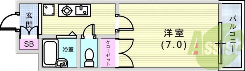 スッキリ使いやすい間取です。