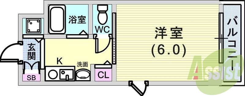 明るくて素敵な間取ですよ。