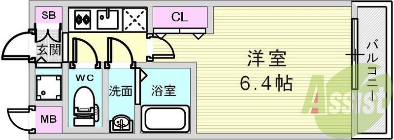 使いやすい間取です。