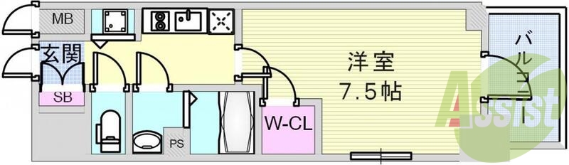 使いやすい間取りです