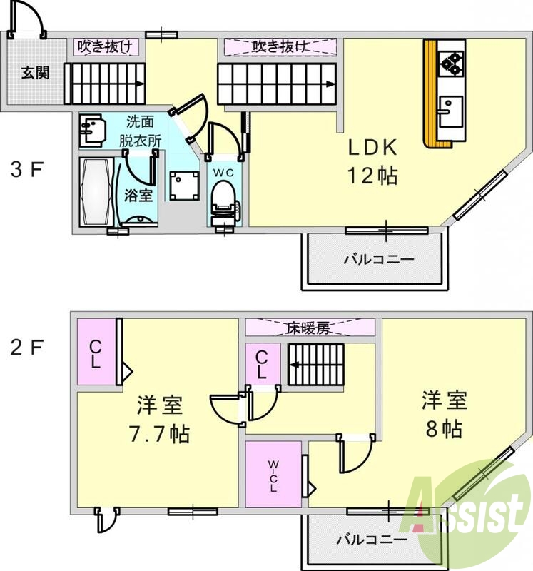 新婚さんにちょうど良いサイズですね