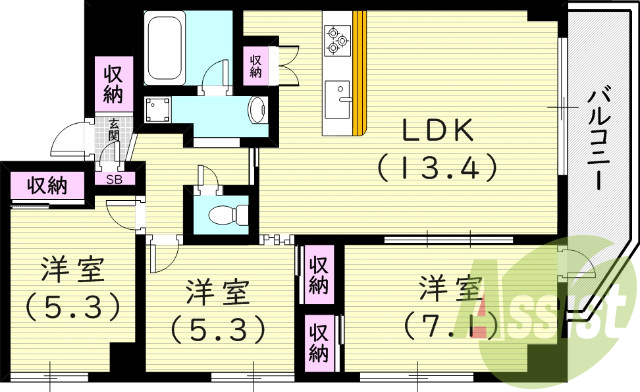 間取図