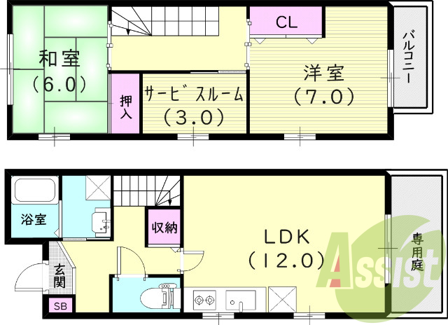間取図