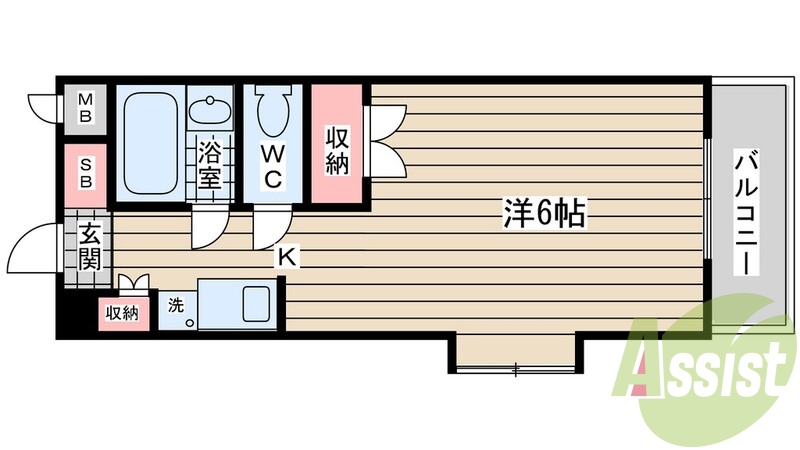 似鳥暮らしには快適な間取りです。