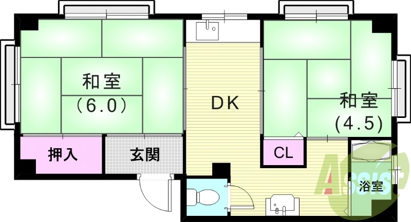 3階の間取り図