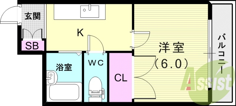 3階の間取り図