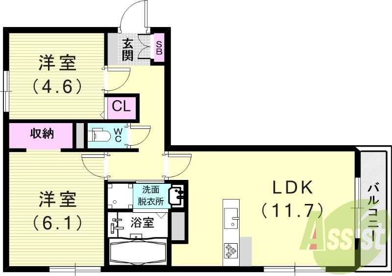 間取図