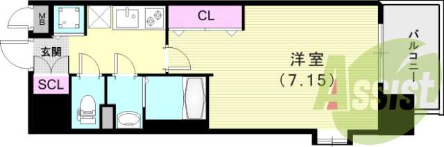 3階の間取り図