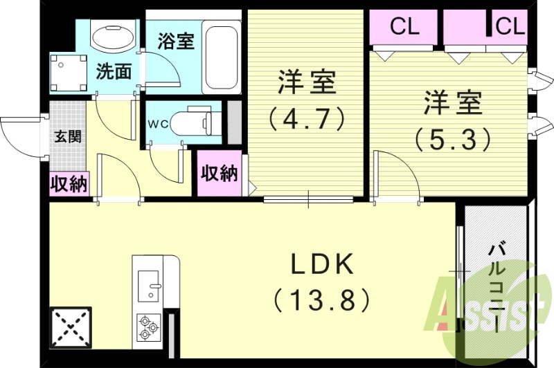 間取図