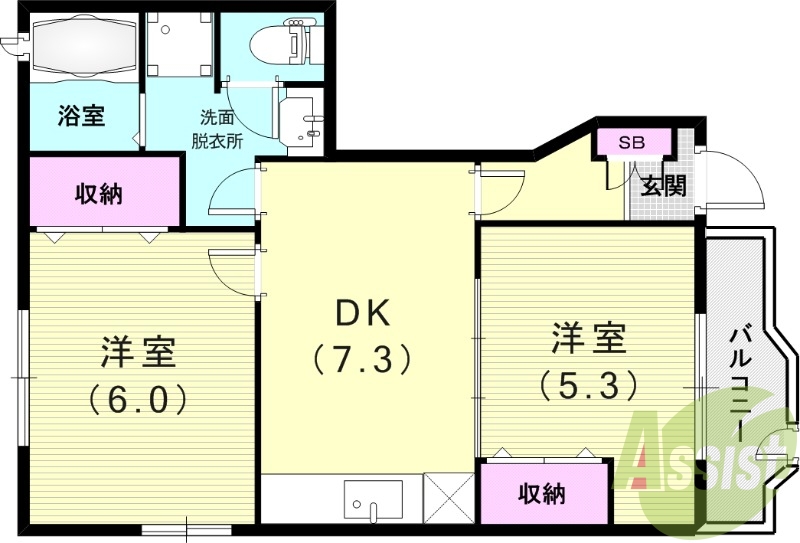 間取図