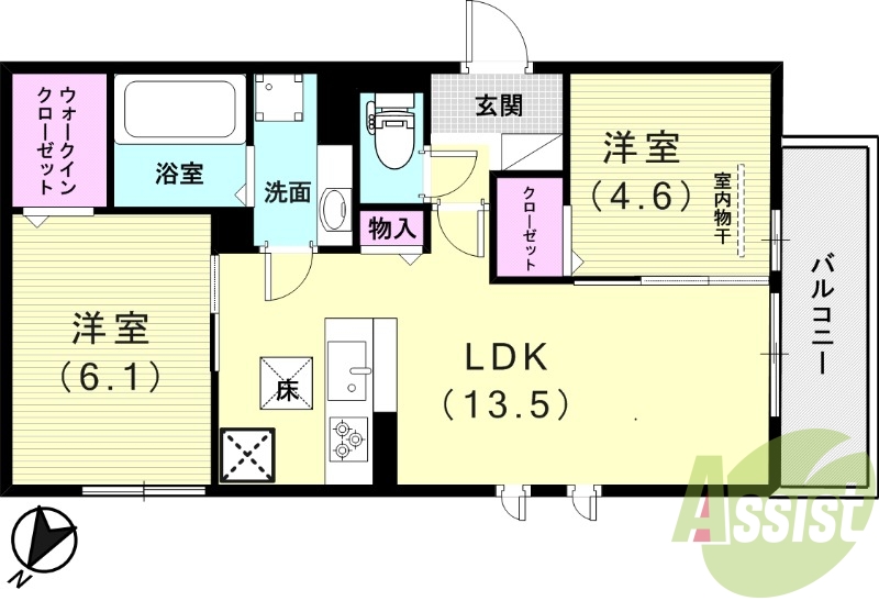 間取図