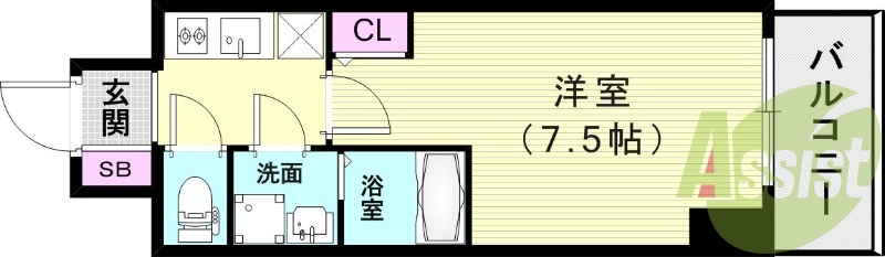 12階の間取り図