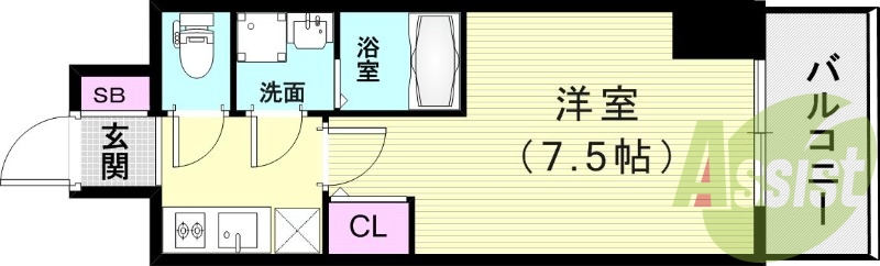 15階の間取り図
