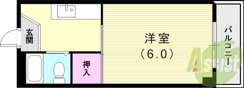 3階の間取り図