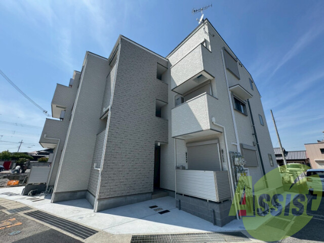 仮）大久保町大窪新築アパートの外観