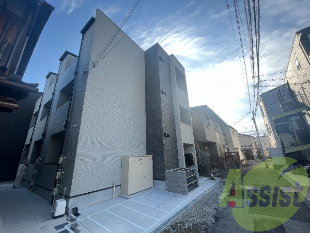 CRASTINE中在家町Aの外観
