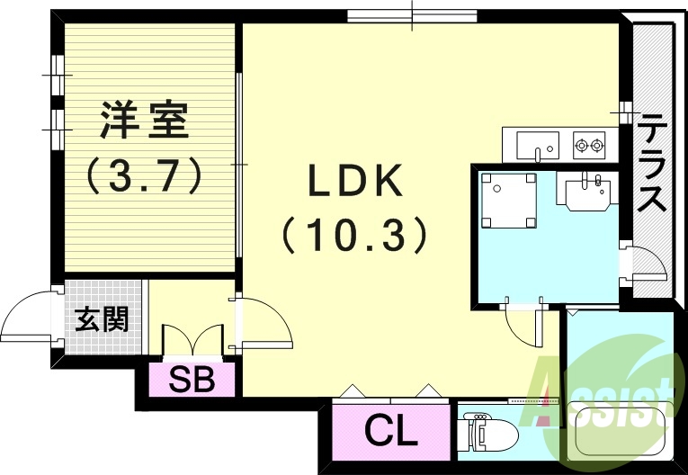 間取図