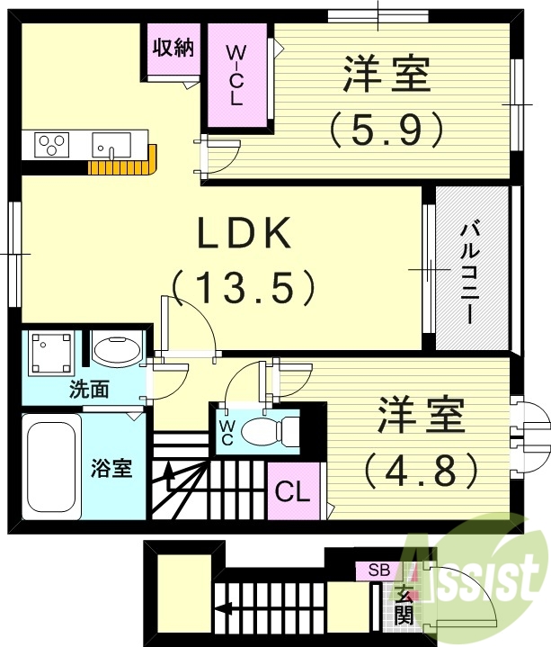 間取図