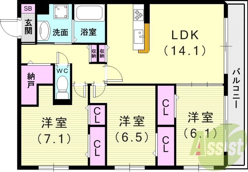 間取図